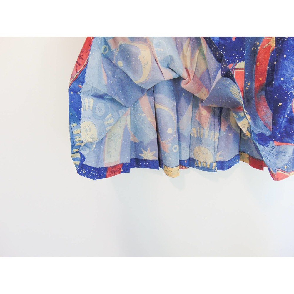 Vintage Lily's of Beverly Hills Celestial Pleated Tennis Skirt, 90s Mini Skirt - Picture 5 of 9